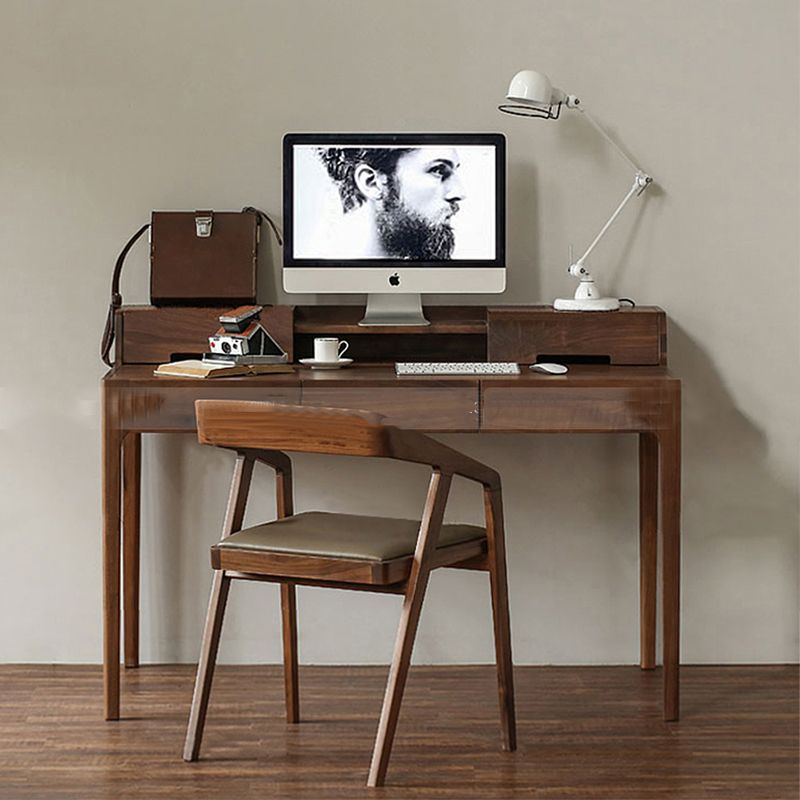 Dining Room Side Chairs Modern Solid Wood Arm Chair for Kitchen