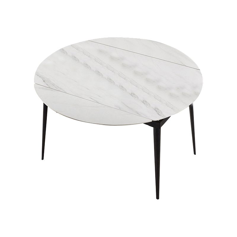Contemporary Rectangular and Round Easy Folding Stone Dining Table