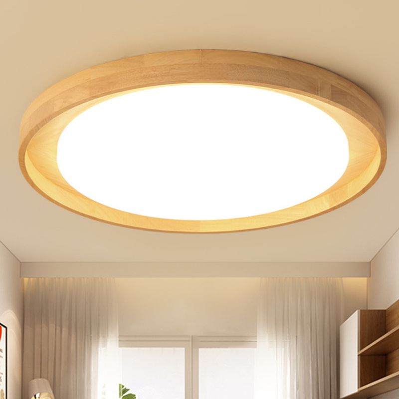 Circle semi-inbouwlamp Ultra-eigentijds acryl plafondlamp voor slaapkamer