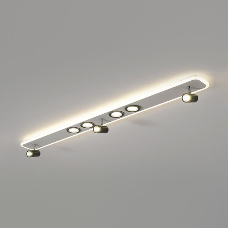 Forme cylindrique LED Rail Plafon