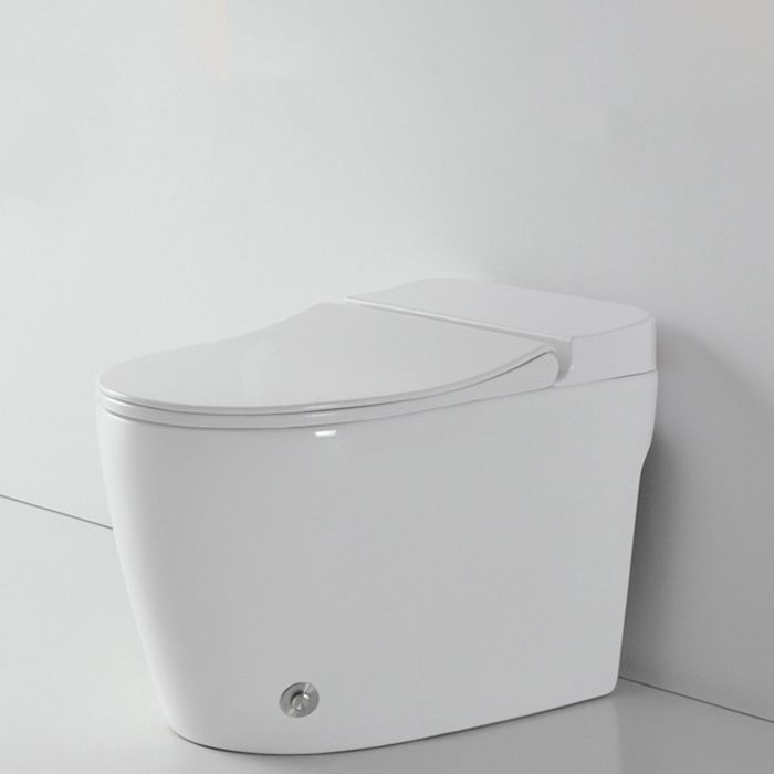 Modern Siphon Jet Toilet Concealed Tank Flush Toilet with Toilet Seat