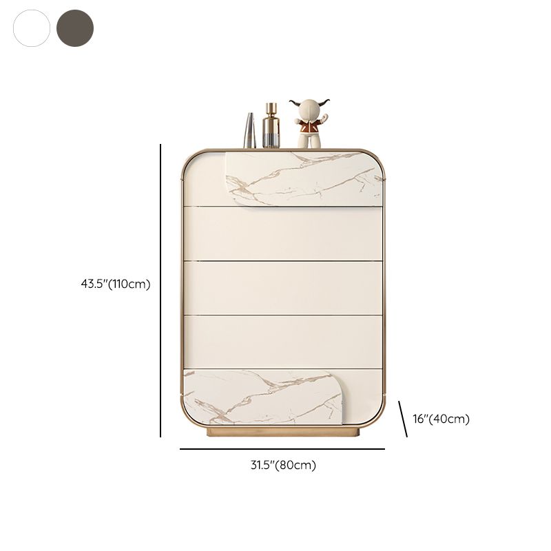 15.6-inch W Storage Chest Dresser Contemporary Solid Wood Dresser