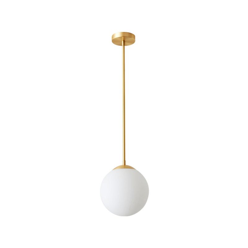 Ball zeitgenössische hängende Deckenleuchte 1 Lichtglas Anhänger Beleuchtungskörper