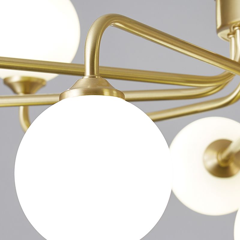 Leichte Luxus moderner nordischer Stil Anhänger Kronleuchter Licht für Wohnzimmer Schlafzimmer