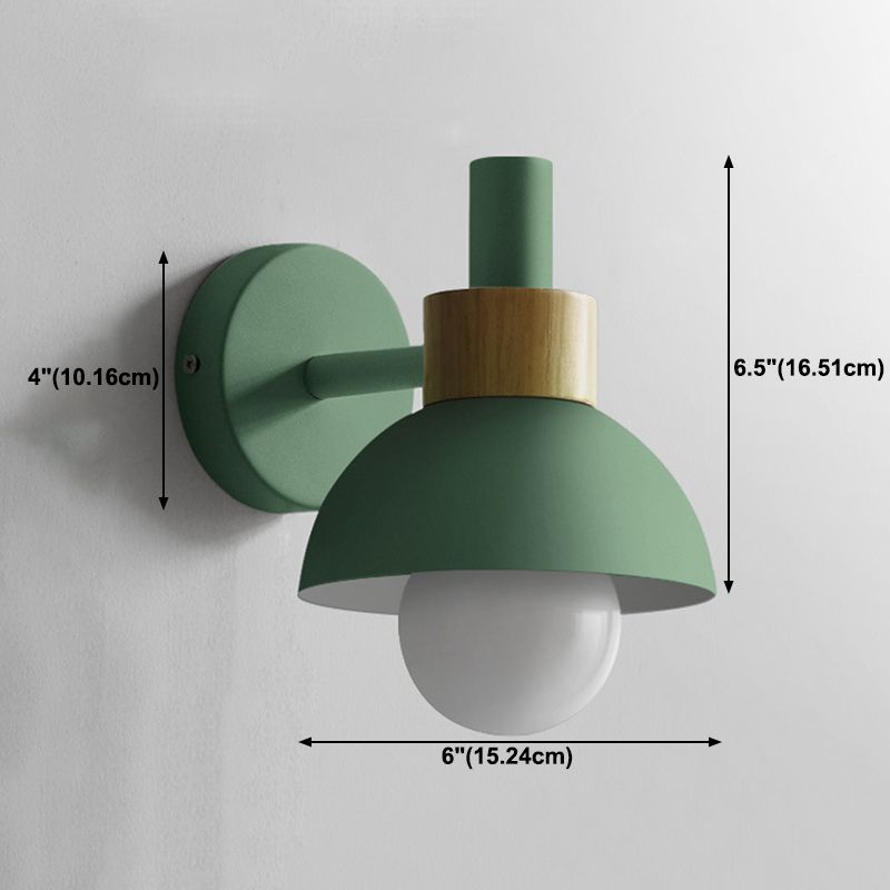 Luz de pared de estilo moderno para el hogar colorido mate de pared de la pared de la pared para dormitorio