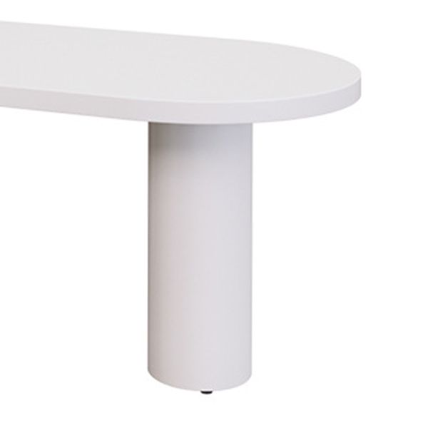 Free Form Solid Wood Table for Restaurant Modern Wood Table with 3 Legs