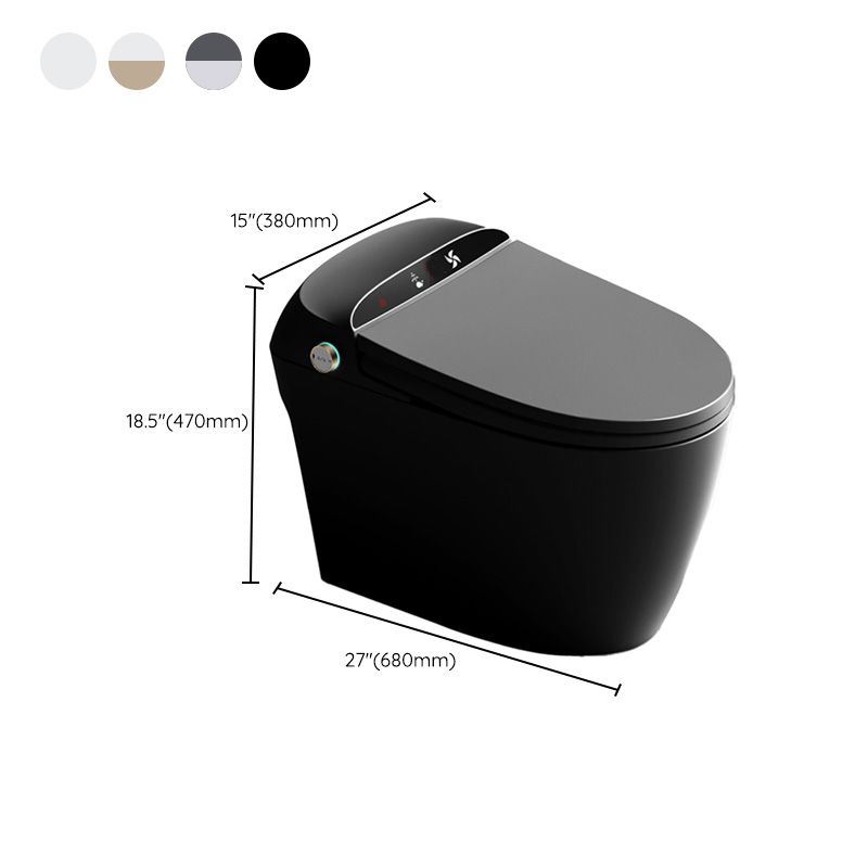 Elongated Dryer Floor Mount Bidet Heated Seat Floor Standing Bidet