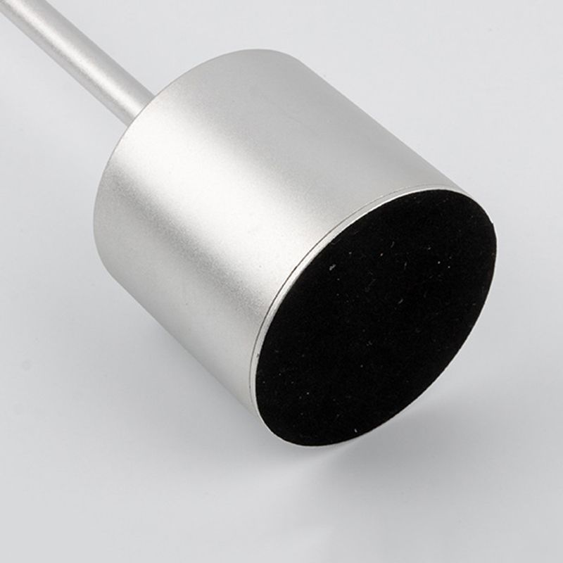 Postmodern Minimalist Round LED Night Lighting Metallic Living Room Table Light