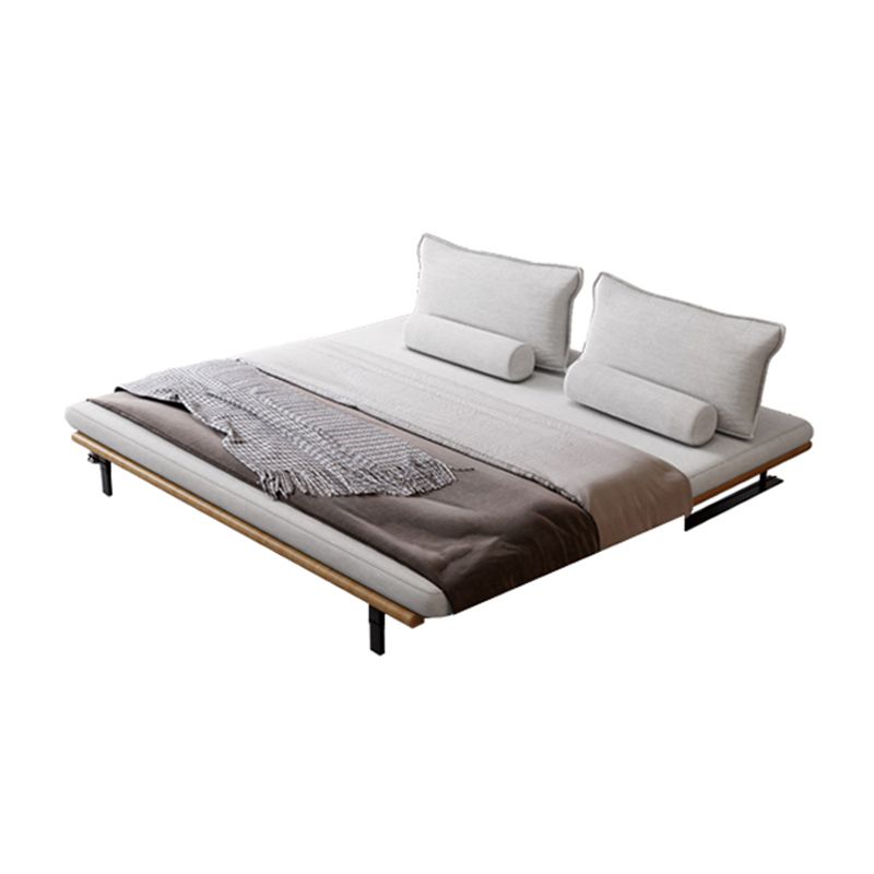 Pillow Top Arm Sleeper Scandinavian Styled Sleeper Sofa Bed in Gray