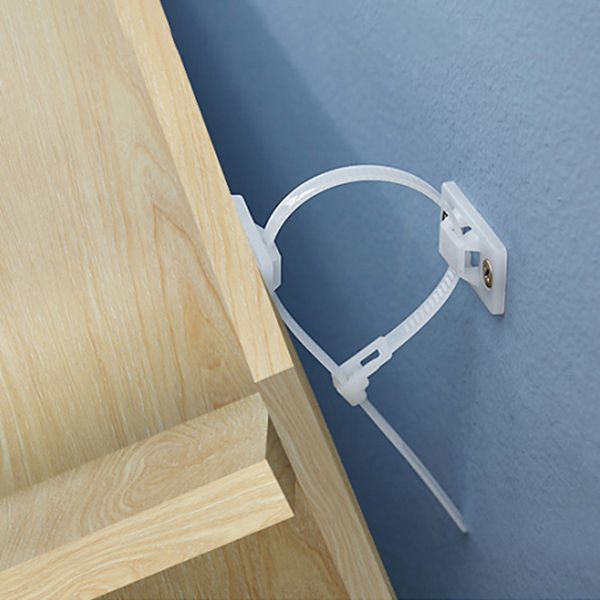 Contemporary Style Geometric Bookcase Vertical Closed Back Book Shelf