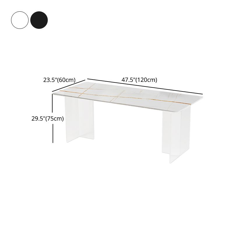 Modern 1/2/5/7 Pieces Dining Set Sintered Stone Dining Furniture Set /Separate Items