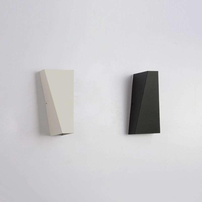 Illuminazione murale geometrica minimalista contemporanea illuminazione da parete esterna