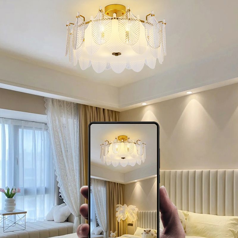 Modern Simple Iron Ceiling Light Cylinder Shape Ceiling Lamp for Bedroom