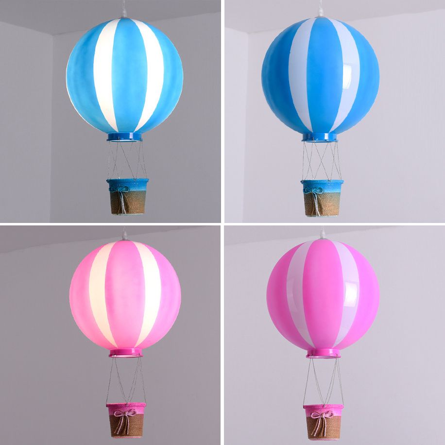 Hot Air Balloon Pendant Lighting 1-Light Kindergarten Ceiling Lamp(without doll)