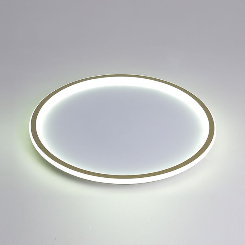 Kreis Close to Ceiling Lighting Einfache-Stil LED Aluminium in der Nähe von Deckenlampe