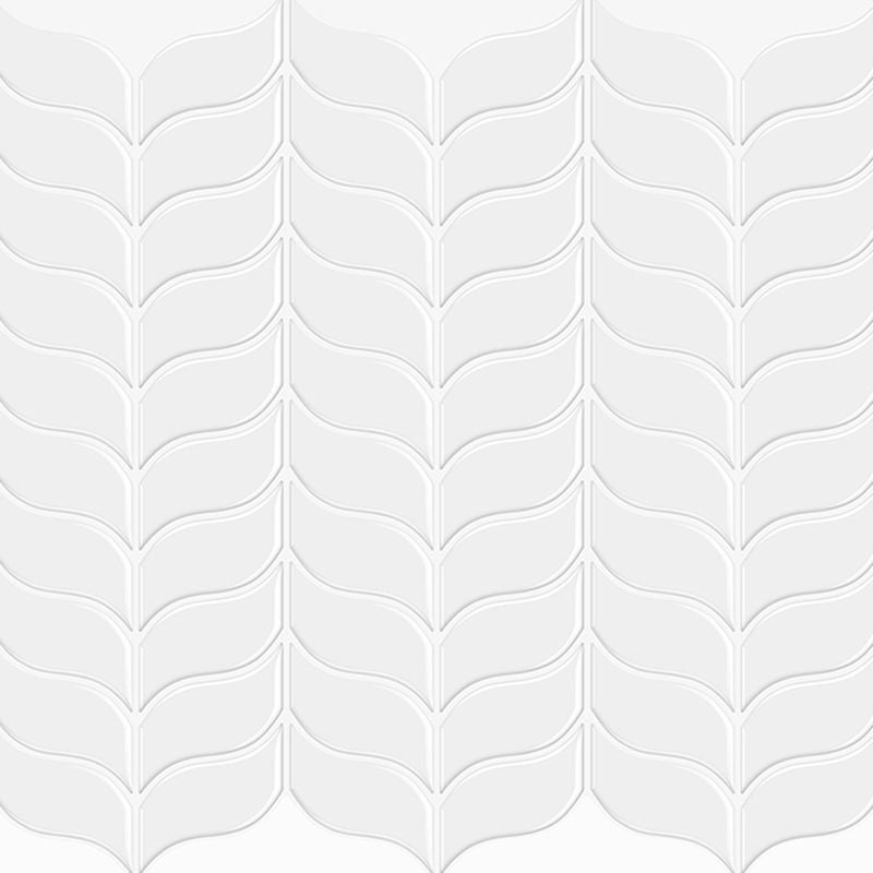 Mosaic Tile Peel & Stick Tile Pvc Kitchen Backsplash Peel and Stick Wall Tile Set of 2