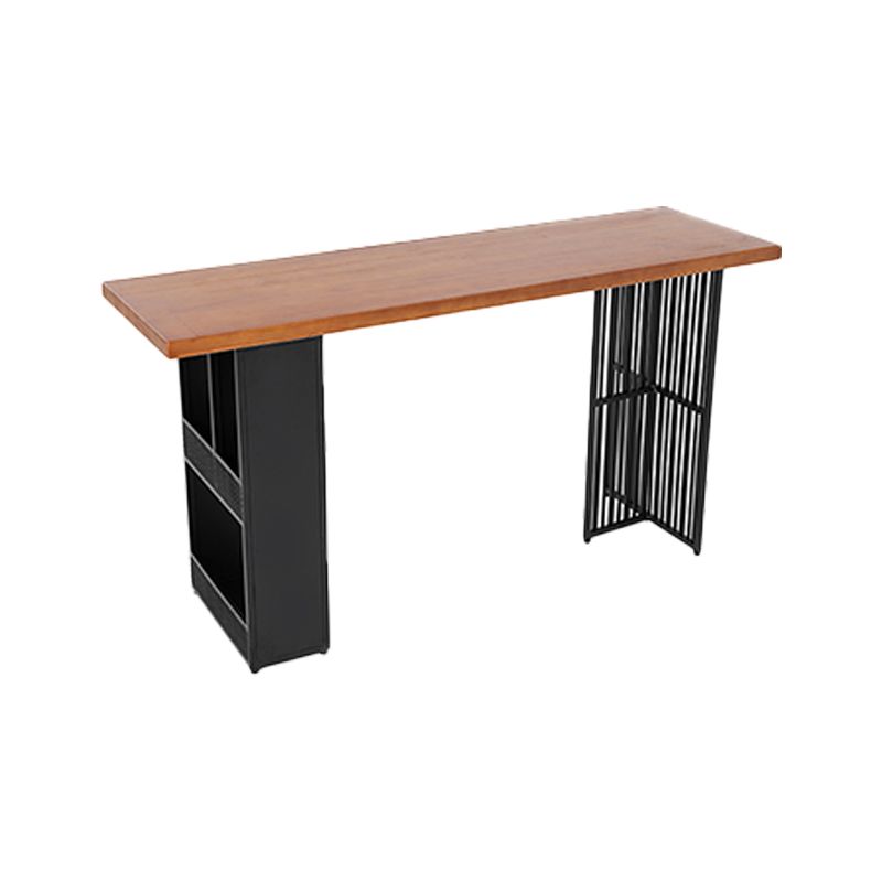 1/2/7 Pieces Pub Table Set Industrial Rectangular Pub Dining Set