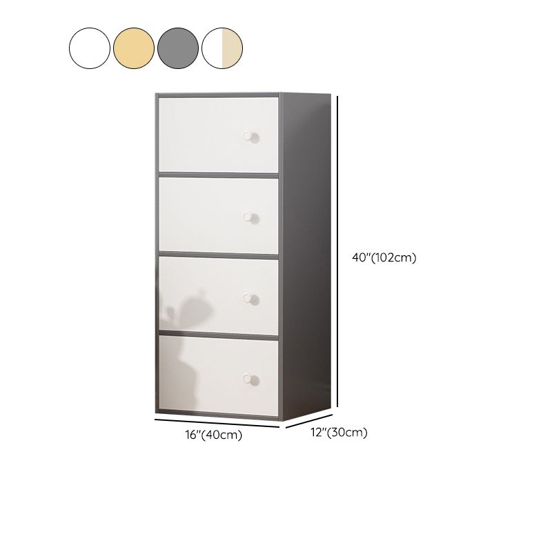 Modern Accent Cabinet Standard No Distressing Wood Cabinet with Doors
