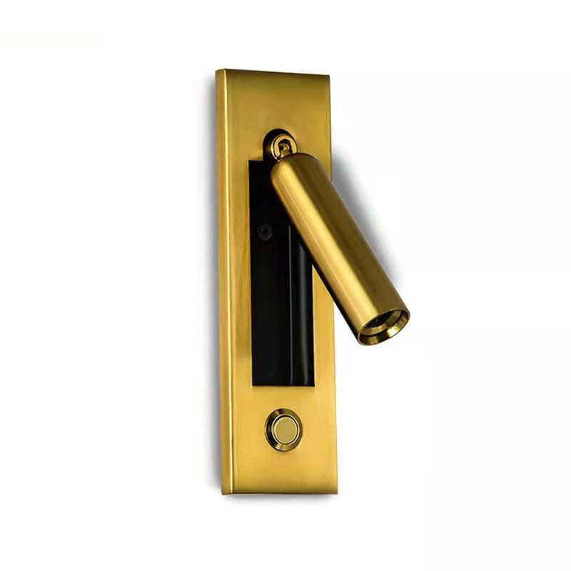 Modern Style Reading Wall Light Shape Wall Sconce Metal 1 Sconce Light for Bedroom