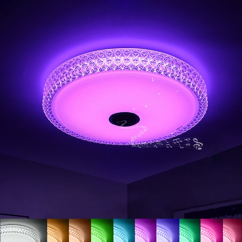 Ceiling Light Fixture LED Light Phone Control Light Bluetooth LED Light Foyer Bedroom Light