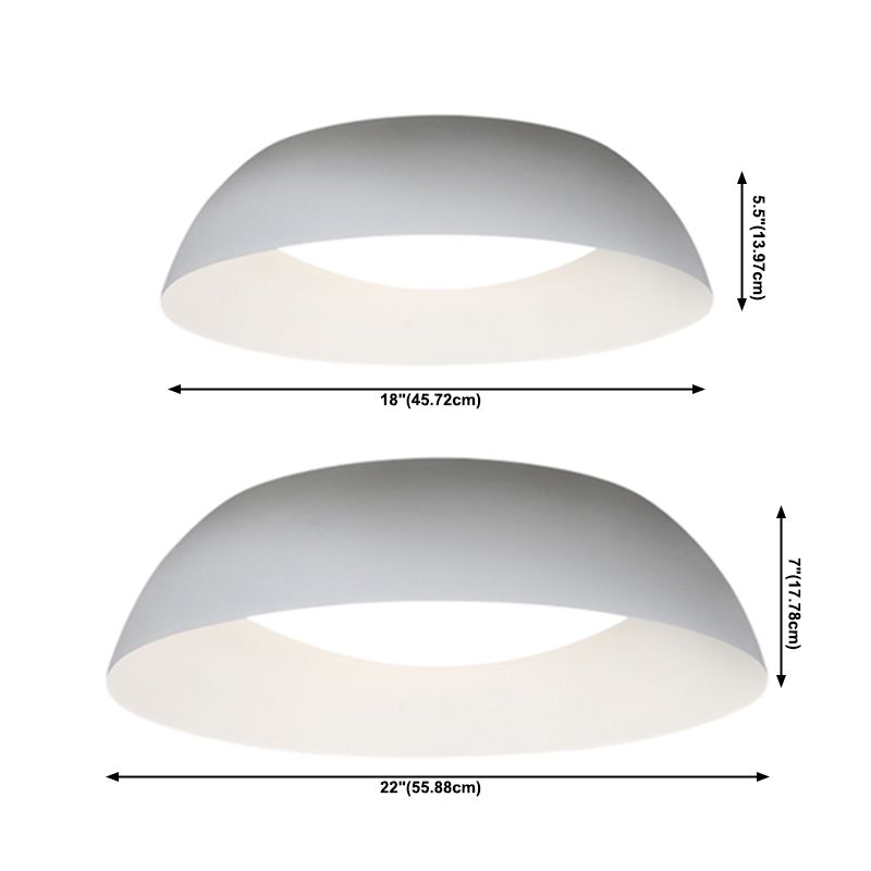 Lámpara empotrada geométrica, accesorio de montaje empotrado, iluminación empotrada moderna con pantalla de metal