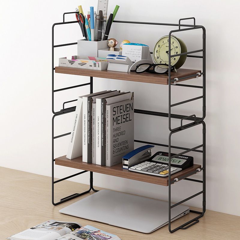 Contemporary Style Bookshelf Engineer Wood Bookcase for Office