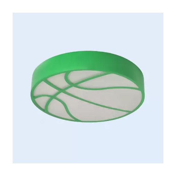 Plafonnier plat en acrylique de dessin animé, plafonnier de basket-ball, pour chambre de bébé, couloir