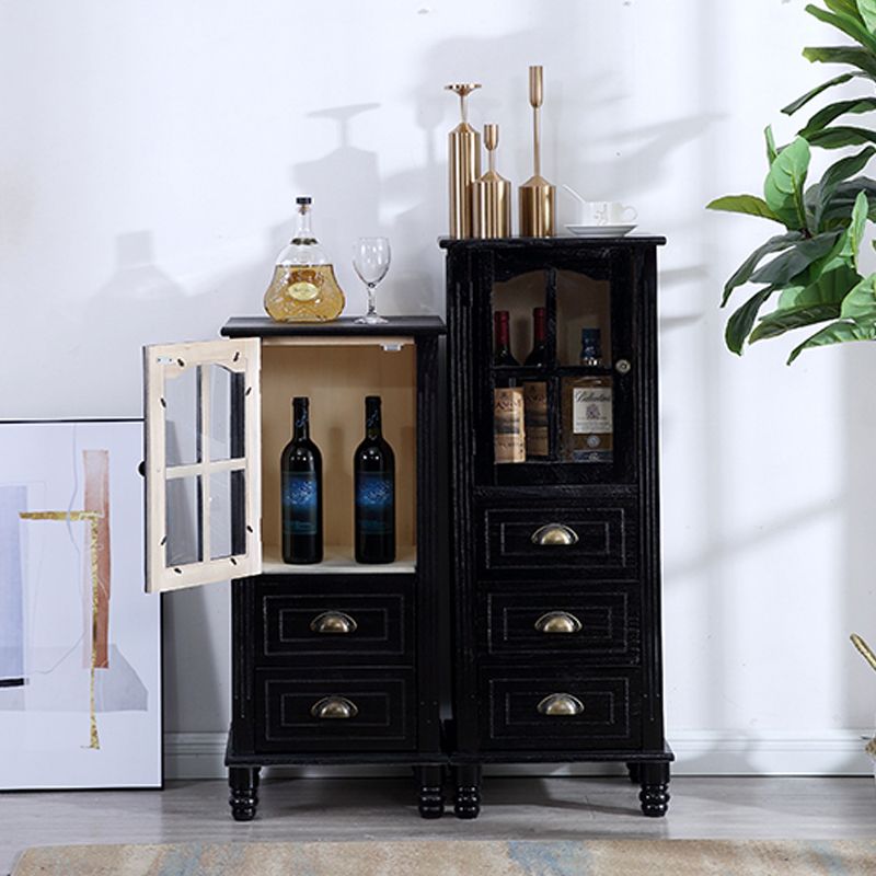 13.65-inch Width Coastal Storage Chest Dresser Solid Wood Storage Chest