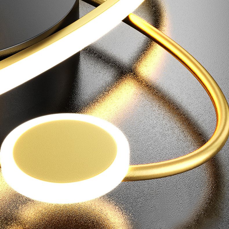 Lámpara de techo incorporada Lámpara LED creativa lámpara de dormitorio lámpara de restaurante