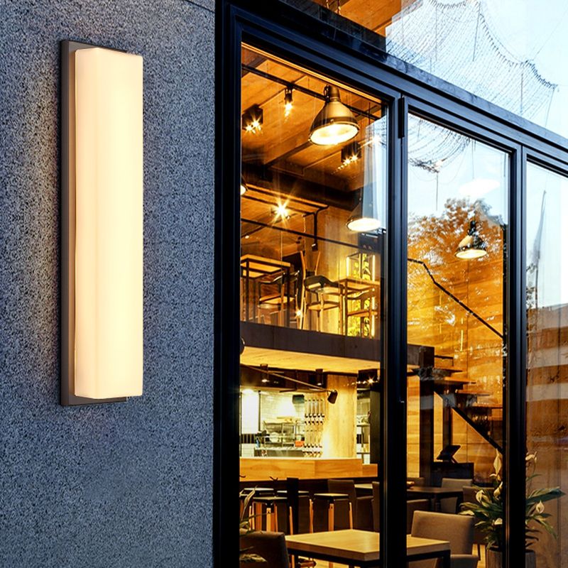 Contemporary Style Wall Mount Lamp Glass Wall Sconce for Bedroom