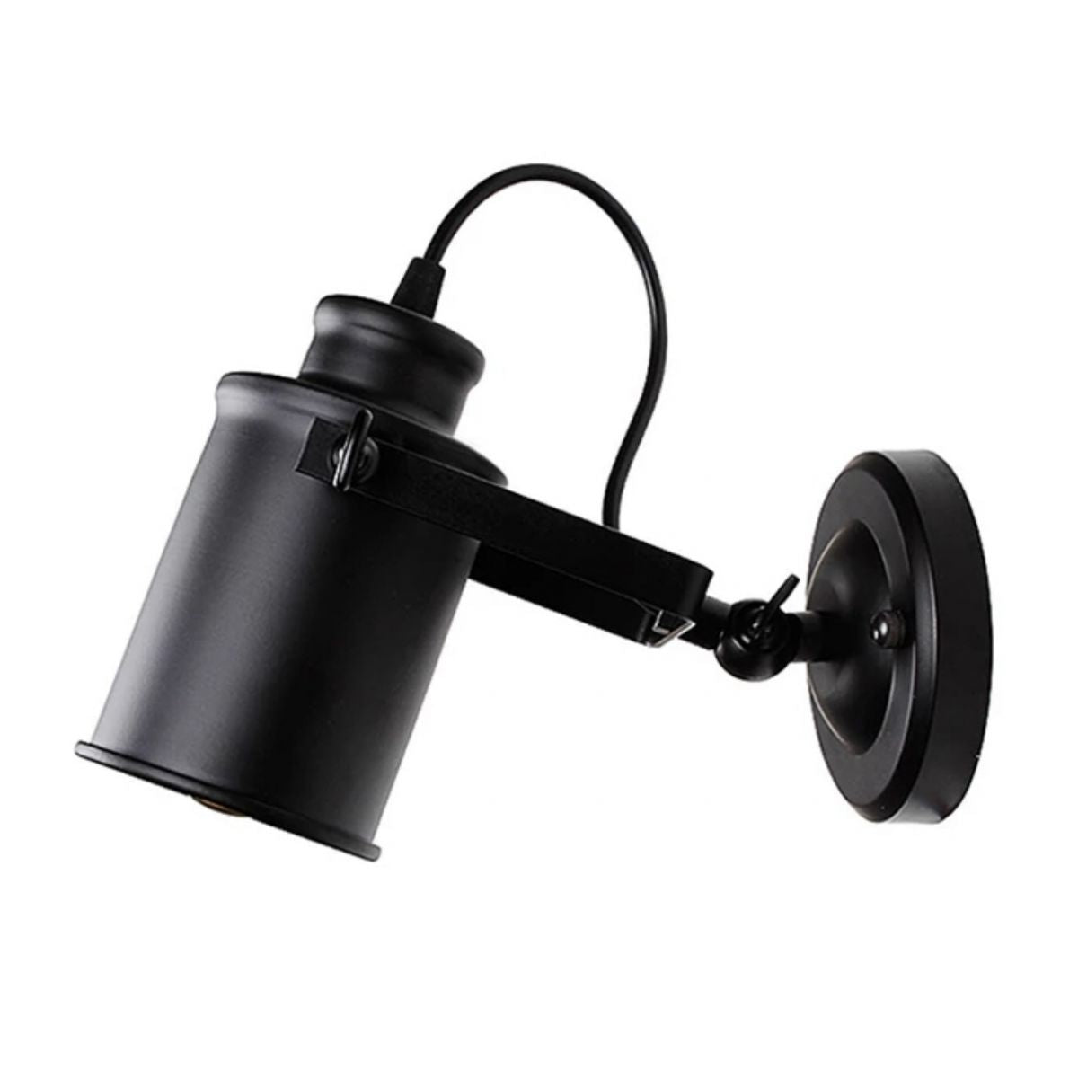 Industrial Metal Wall Lamp Simple Wall Sconce Lighting Fixture for Bedroom