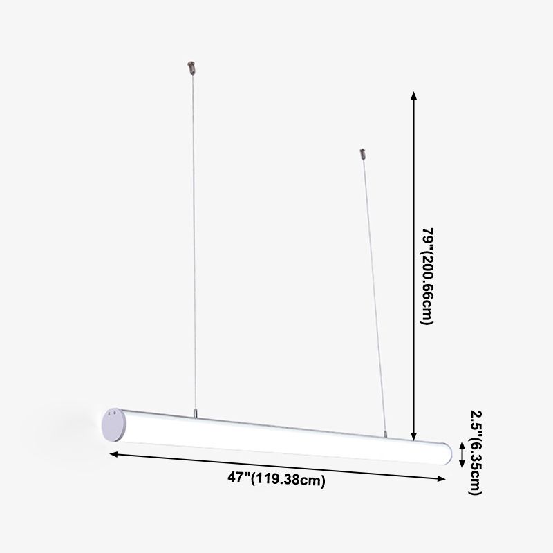 Lumo moderno illuminazione il lampadario lineare illuminazione a sospensione Isola Luce del soffitto