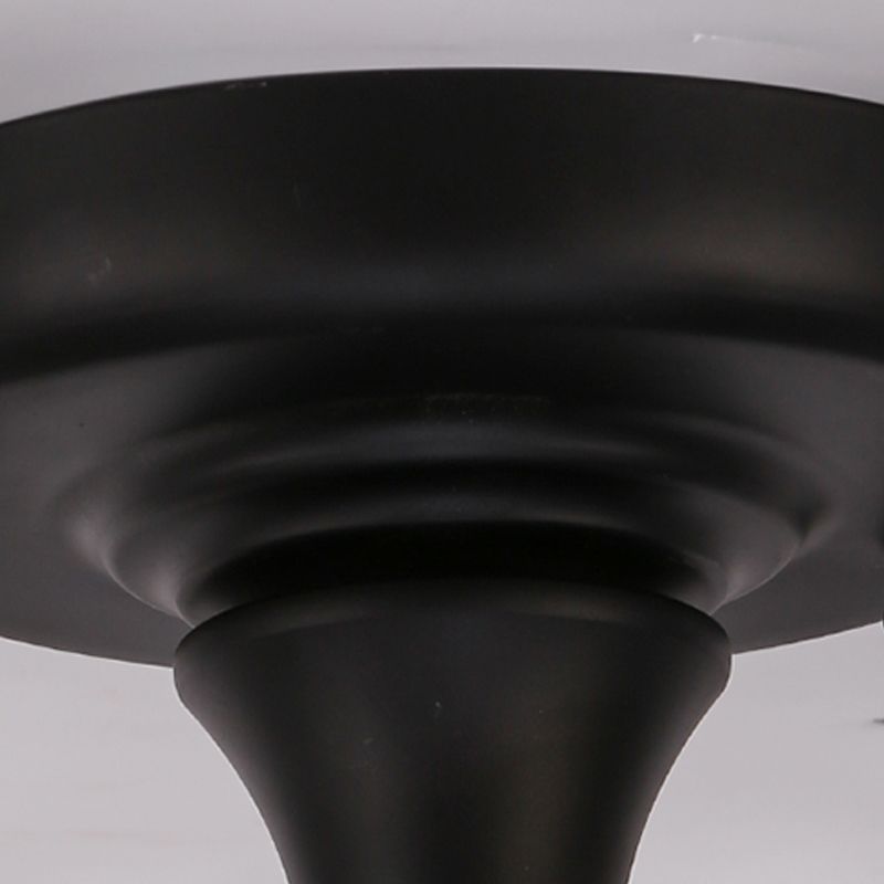 Plafonnier semi-affleurant en verre de style de simplicité d'éclairage cylindrique semi-encastré