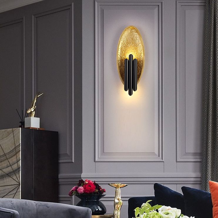 Contemporary Metal Wall Mount Lamp Wall Lighting Fixture for Living Room