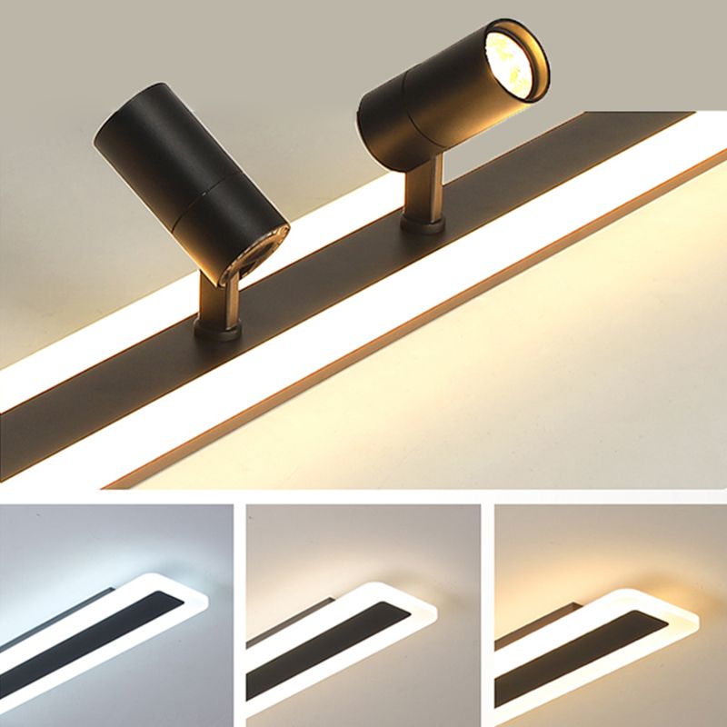 LED Flush Mounted Ceiling Lights Modernist Flush Mount Lighting with Spotlights