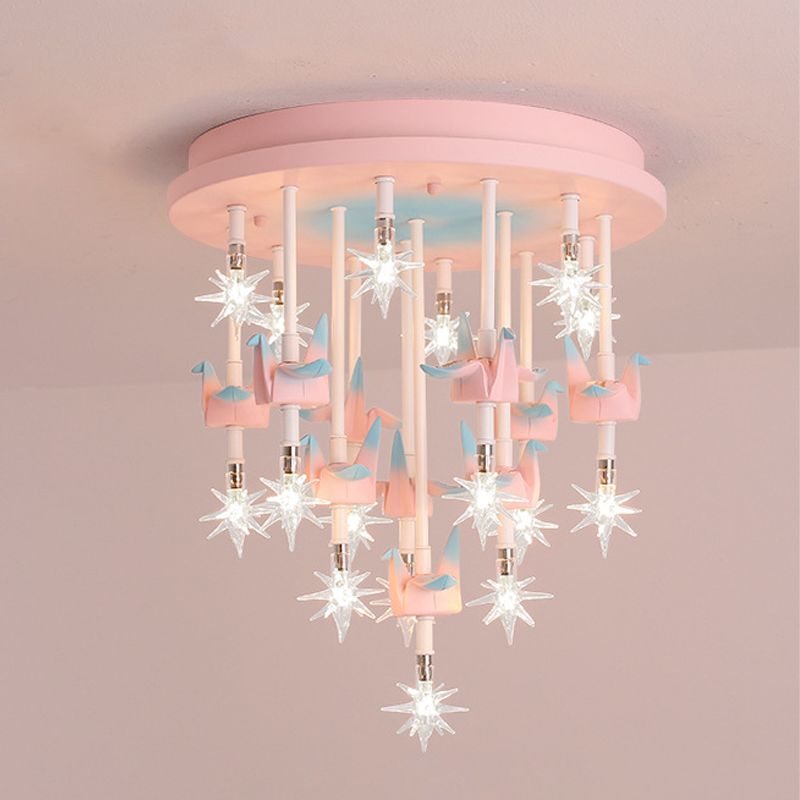 Multi Lights Cartoon plafondlamp Helder Star Shade Eigentijds inbouwlicht