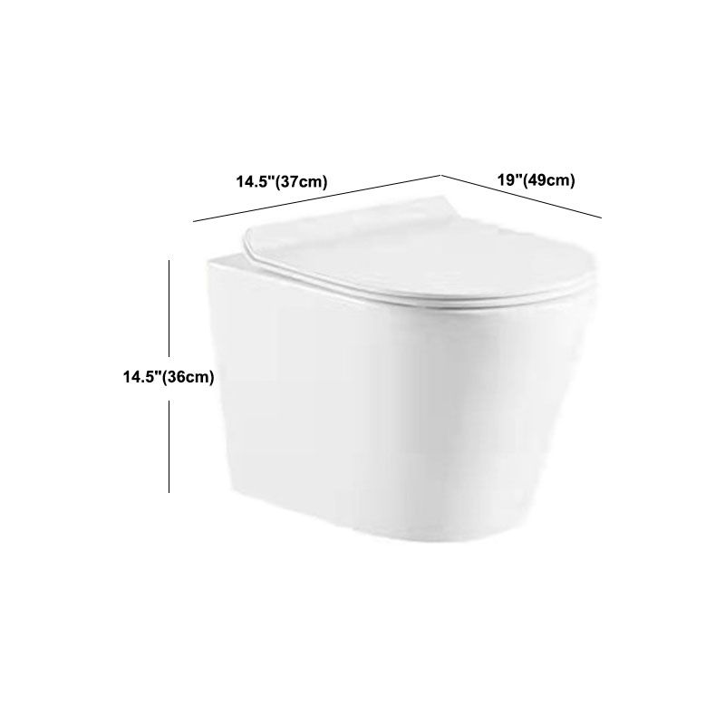 Wall-mounted Toilet Household In-wall Hidden Water Tank Concealed Hanging Toilet