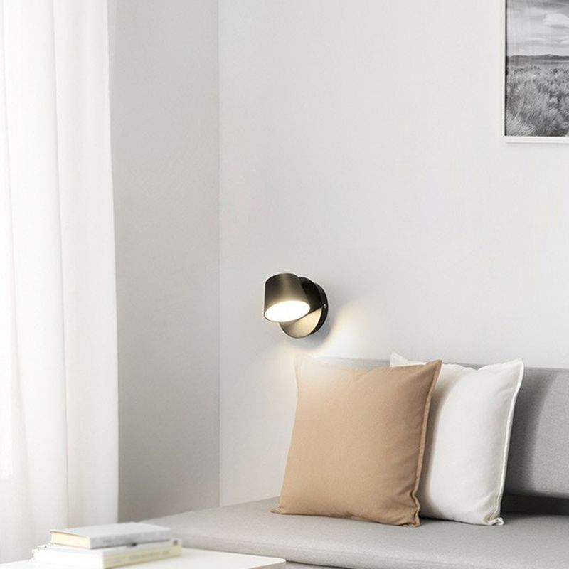 Geometric Shade Metal Wall Sconce Modern Style Multi Lights Wall Mounted Light