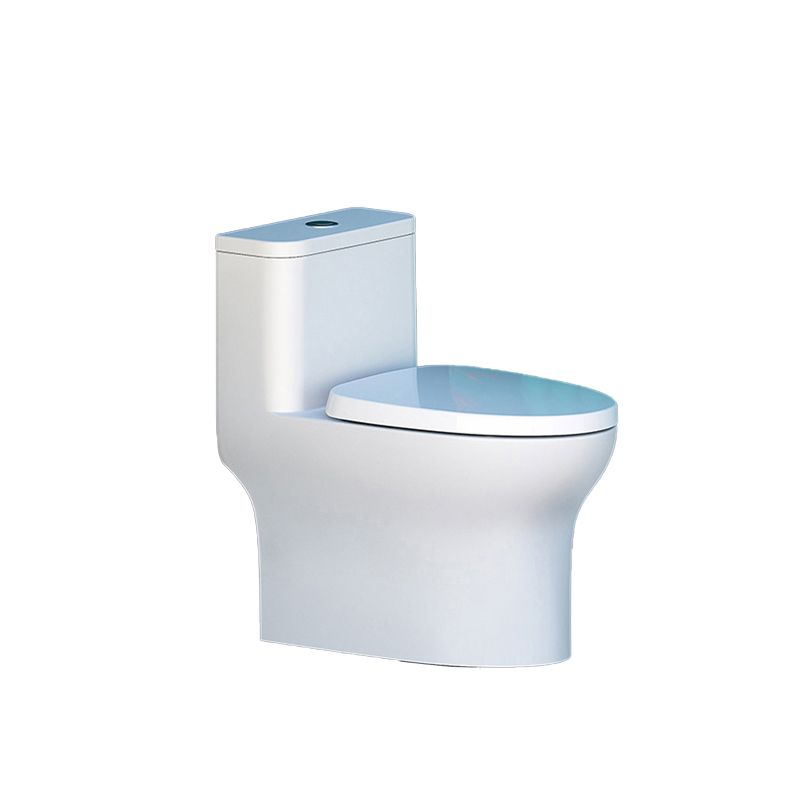Modern Floor Mounted Toilet Slow Close Seat Included Toilet Bowl for Bathroom