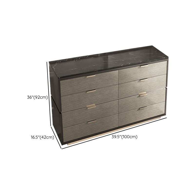 16.38-inch Width Storage Chest Modern Storage Chest Dresser with 3/8/5 Drawers