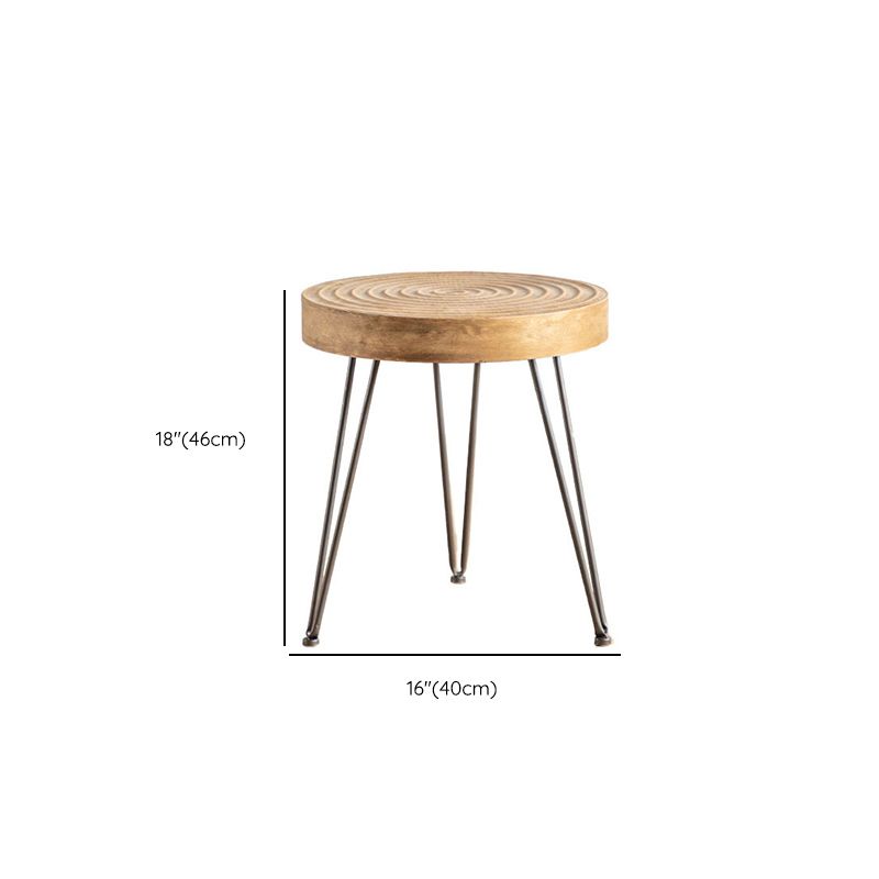 Contemporary Solid Wood Cocktail Table Light Wood Distressed Coffee Table
