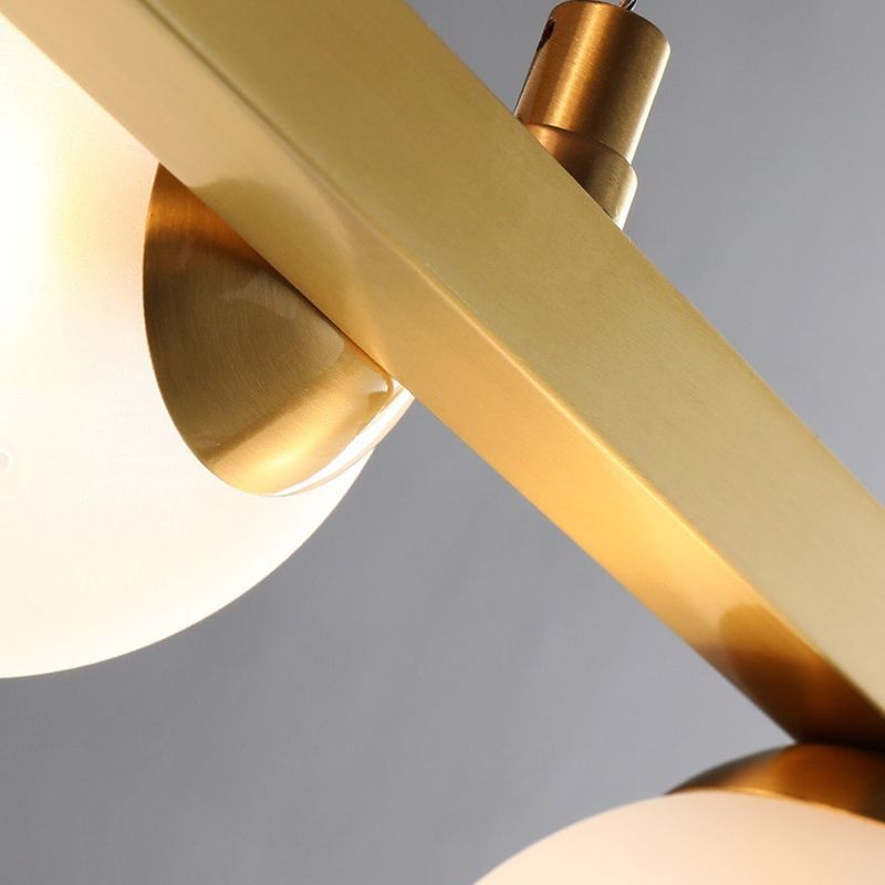 Contemporary Island Light Glass Hanging Light for Dining Room