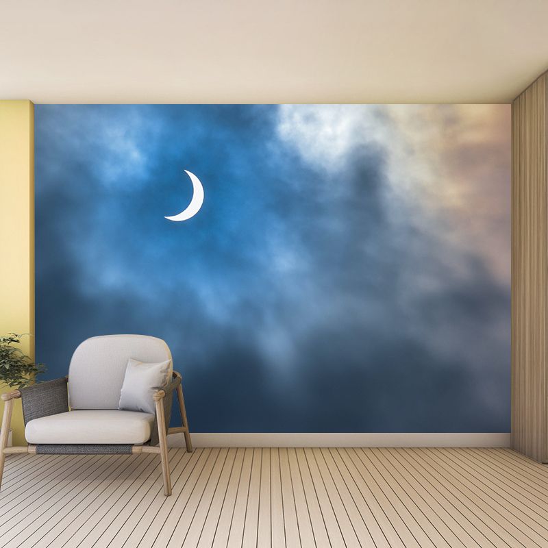 Environmental Wall Mural Wallpaper Dreamy Sky Living Room Wall Mural