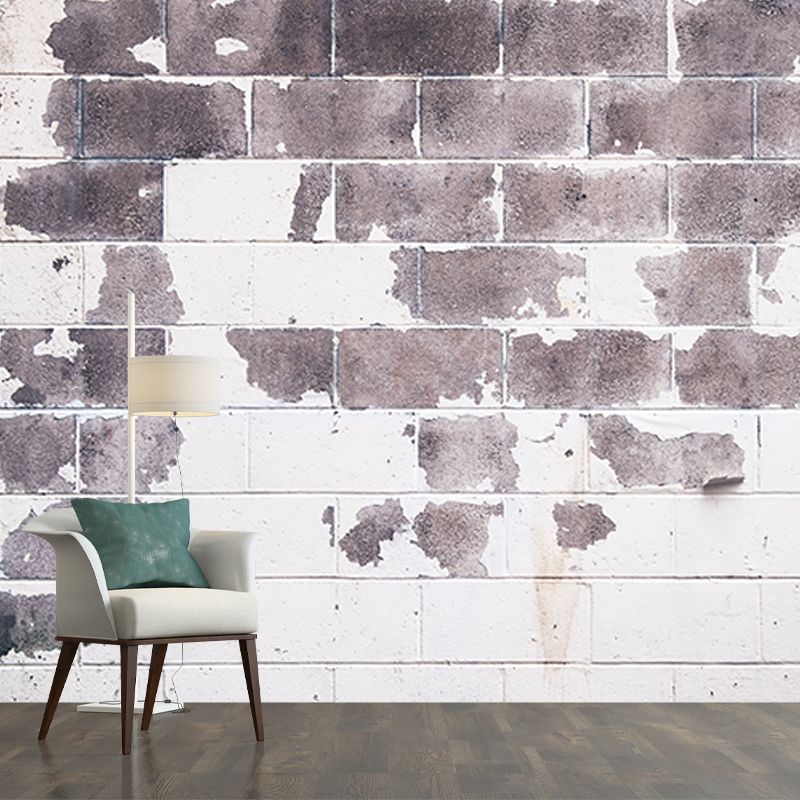 Brick Texture Photography Mildew Resistant Wallpaper Environmental Living Room Wall Mural