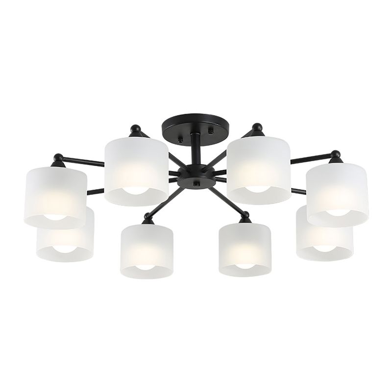 Lampade a sospensione di vetro contemporanei per le lampadario per soggiorno per soggiorno per soggiorno