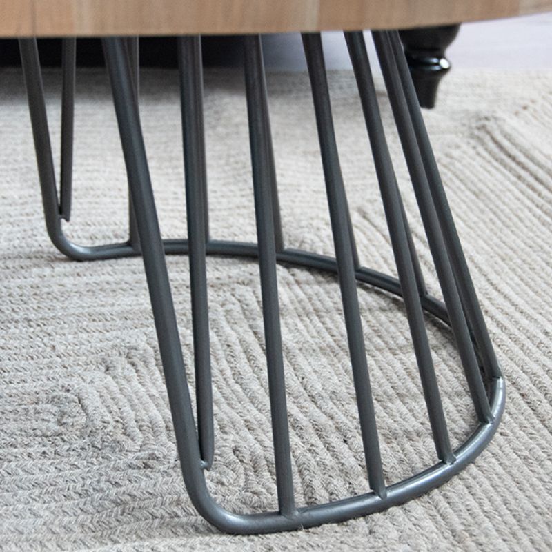 Scandinavian 1 Single Coffee Table Solid Wood Cocktail Table