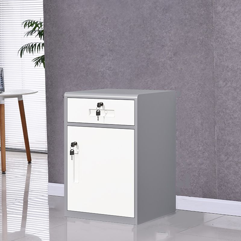 Classical File Cabinet Metal Vertical File Cabinet with Locking Drawers