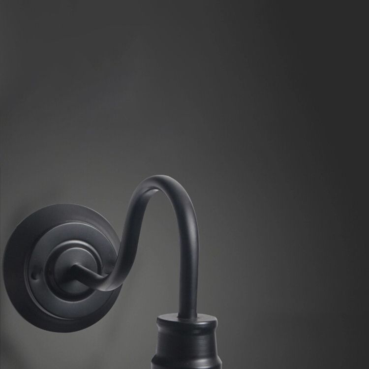 Industrial Wall Sconce Geometric Shape Wall Light with Metal Shade for Doorway