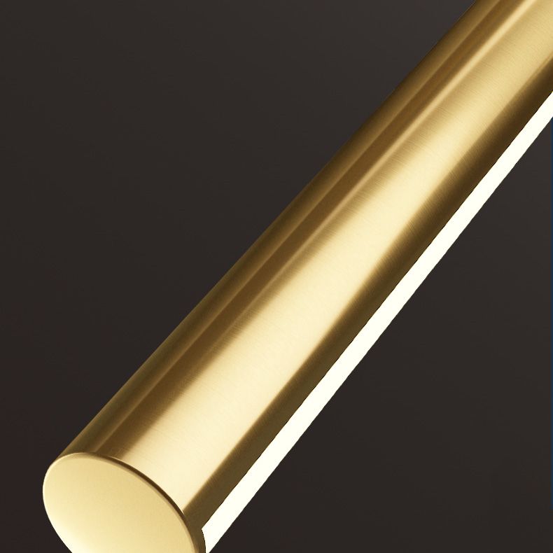 Luces de pared de tocador lineal Simplicidad posmoderna Disparo de pared acrílico para baño