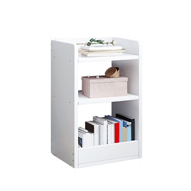 Modern Bookcase Open Back Engineered Wood Bookshelf for Study Room